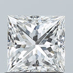 GIA 0.76 Carat Princess Cut Natural Diamond 鑽石