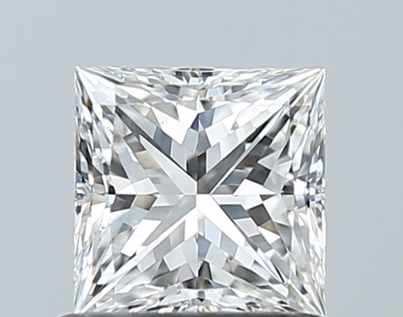GIA 0.76 Carat Princess Cut Natural Diamond 鑽石