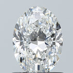 GIA 0.9 Carat Oval Natural Diamond 鑽石