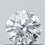 GIA 0.51 Carat Round Brilliant Natural Diamond 鑽石