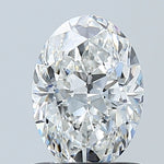 GIA 0.90 Carat Oval Natural Diamond