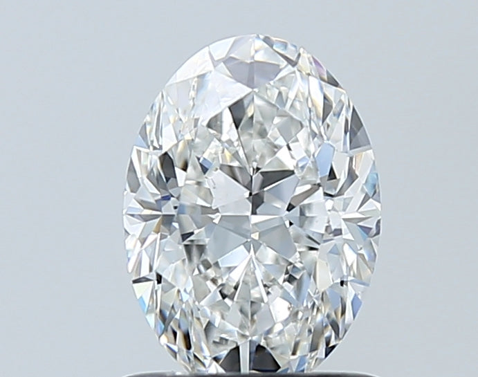 GIA 0.90 Carat Oval Natural Diamond