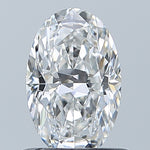 GIA 0.80 Carat Oval Natural Diamond