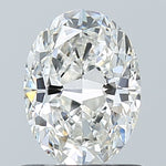 GIA 0.90 Carat Oval Natural Diamond