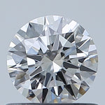 GIA 0.57 Carat Round Brilliant Natural Diamond 鑽石