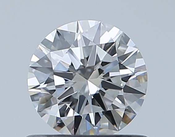 GIA 0.57 Carat Round Brilliant Natural Diamond 鑽石