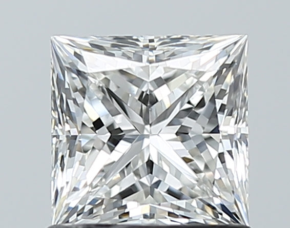 GIA 1.01 Carat Princess Cut Natural Diamond 鑽石