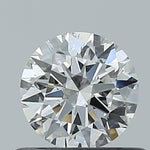 GIA 0.50 Carat Round Brilliant Natural Diamond