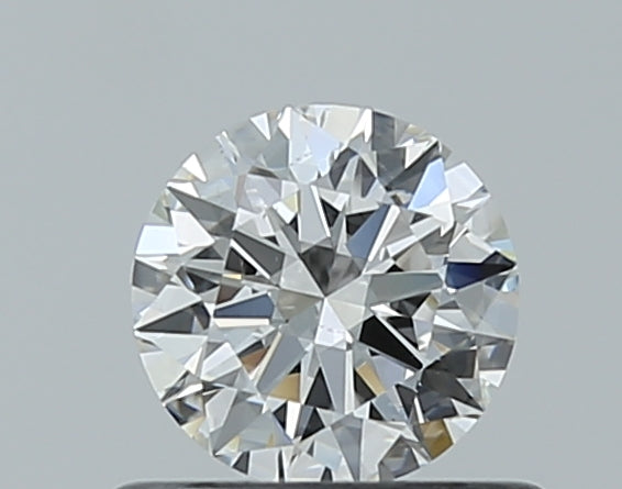 GIA 0.50 Carat Round Brilliant Natural Diamond