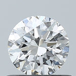 GIA 0.53 Carat Round Brilliant Natural Diamond 鑽石