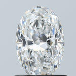 GIA 1.01 Carat Oval Natural Diamond