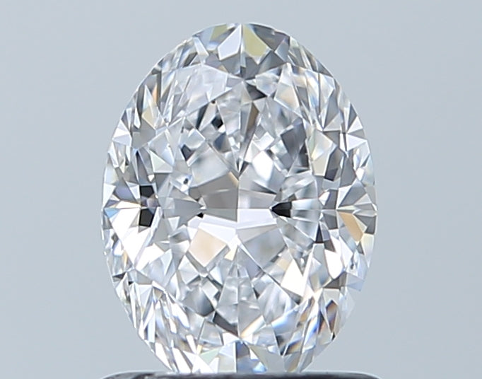 GIA 1.00 Carat Oval Natural Diamond