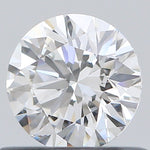 GIA 0.53 Carat Round Brilliant Natural Diamond 鑽石