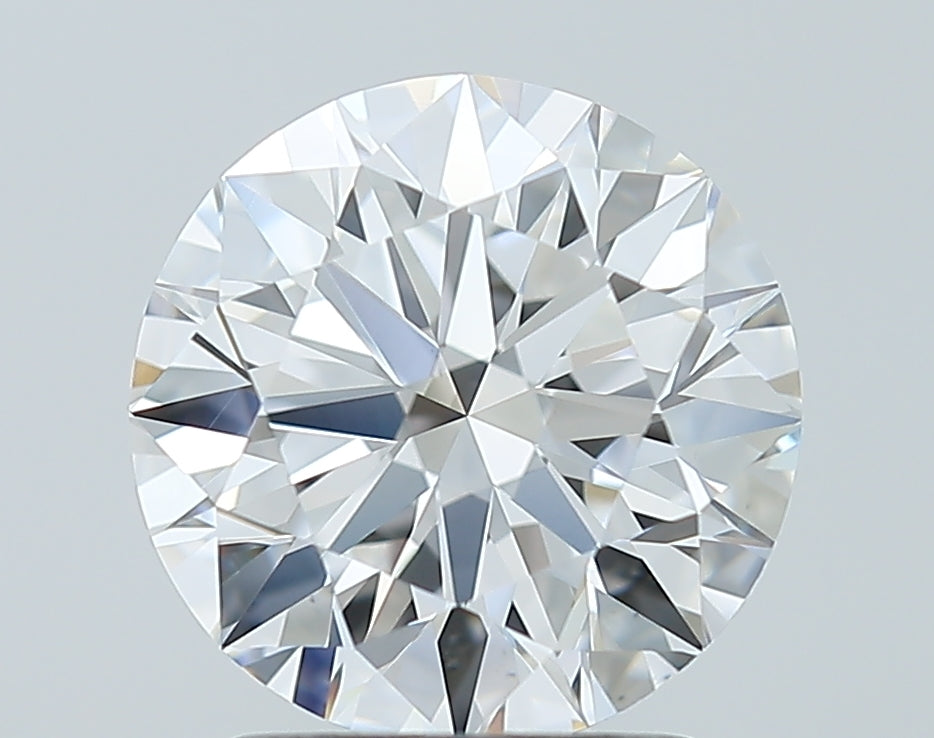 GIA 2.01 Carat Round Brilliant Natural Diamond 鑽石