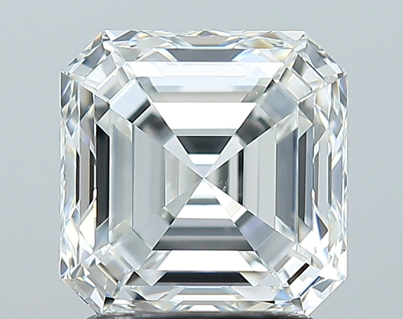 GIA 2.03 Carat Asscher Natural Diamond 鑽石