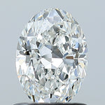 GIA 0.9 Carat Oval Natural Diamond 鑽石