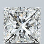 GIA 0.9 Carat Princess Cut Natural Diamond 鑽石
