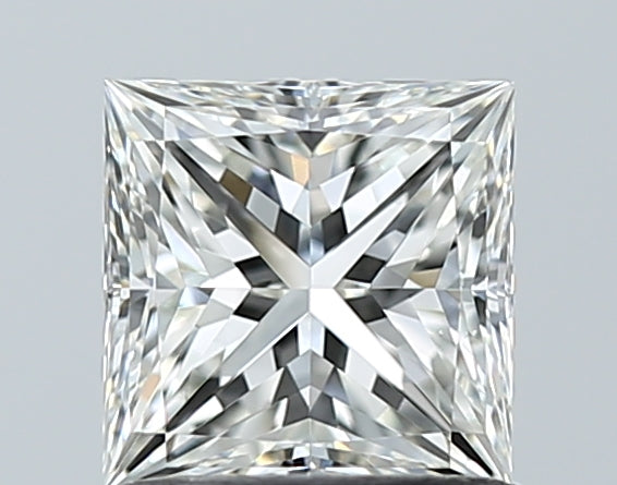 GIA 0.9 Carat Princess Cut Natural Diamond 鑽石