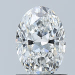 GIA 1.01 Carat Oval Natural Diamond
