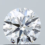 GIA 0.6 Carat Round Brilliant Natural Diamond 鑽石