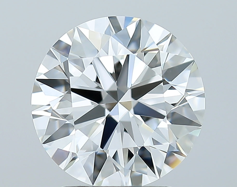 GIA 2.51 Carat Round Brilliant Natural Diamond