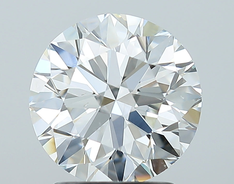GIA 2.01 Carat Round Brilliant Natural Diamond 鑽石