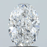 GIA 0.9 Carat Oval Natural Diamond 鑽石
