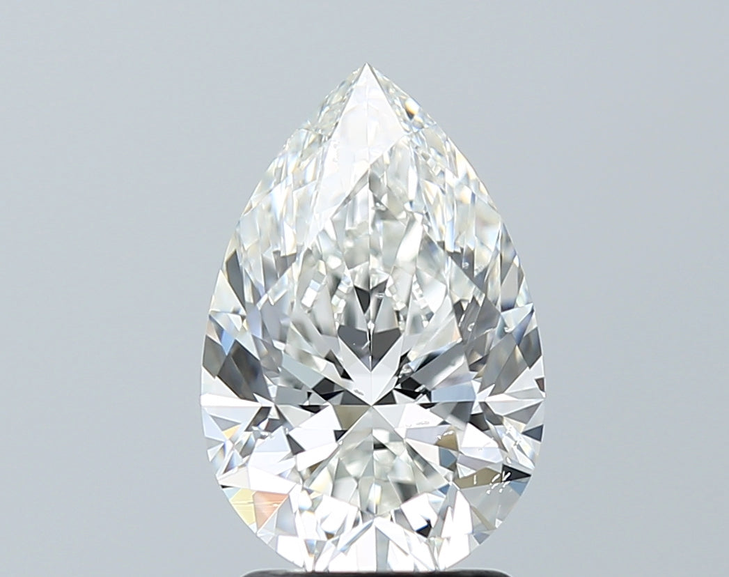 GIA 2.01 Carat Pear Natural Diamond 鑽石