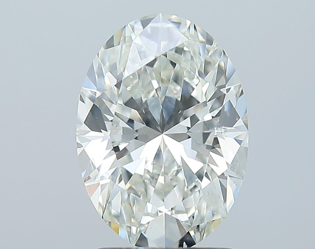 GIA 2.02 Carat Oval Natural Diamond 鑽石