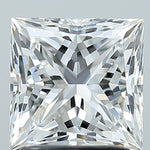 GIA 1.7 Carat Princess Cut Natural Diamond 鑽石