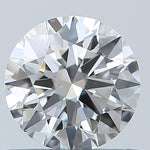 GIA 0.55 Carat Round Brilliant Natural Diamond 鑽石