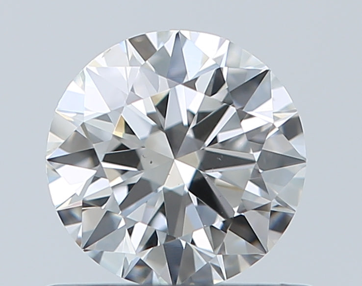 GIA 0.55 Carat Round Brilliant Natural Diamond 鑽石