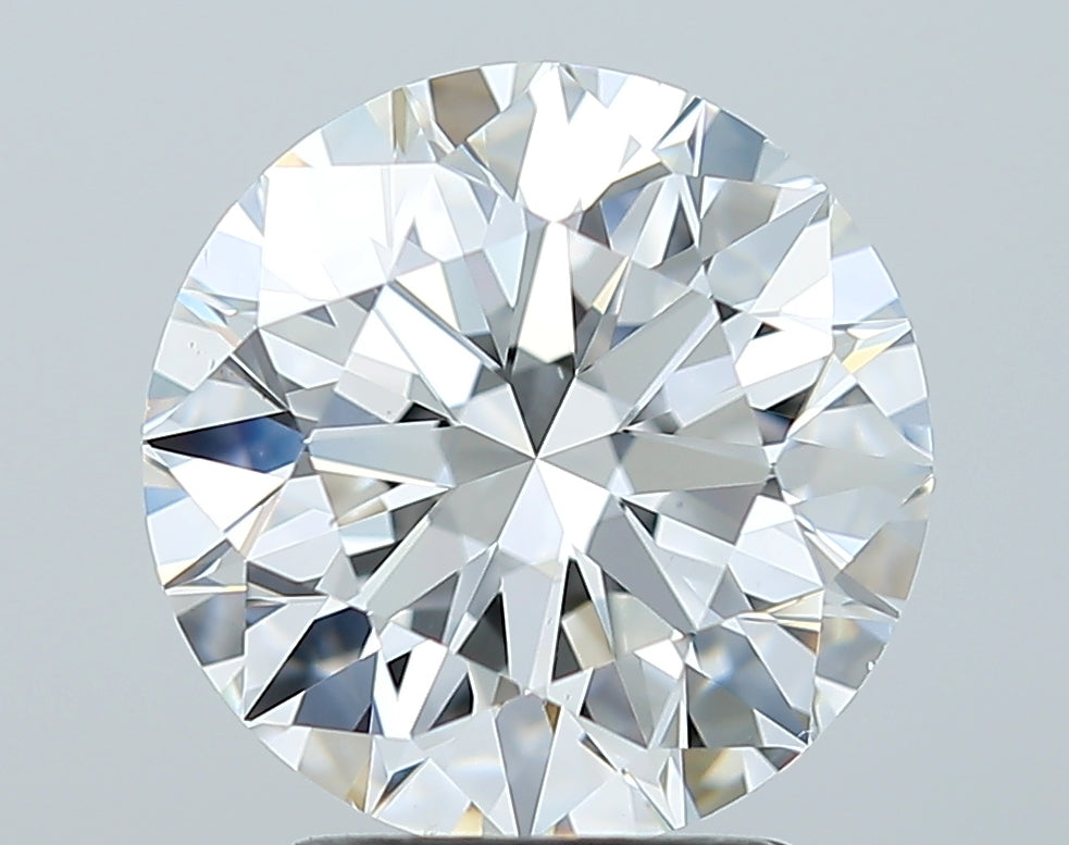 GIA 2.7 Carat Round Brilliant Natural Diamond 鑽石