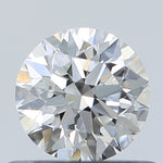 GIA 0.5 Carat Round Brilliant Natural Diamond 鑽石