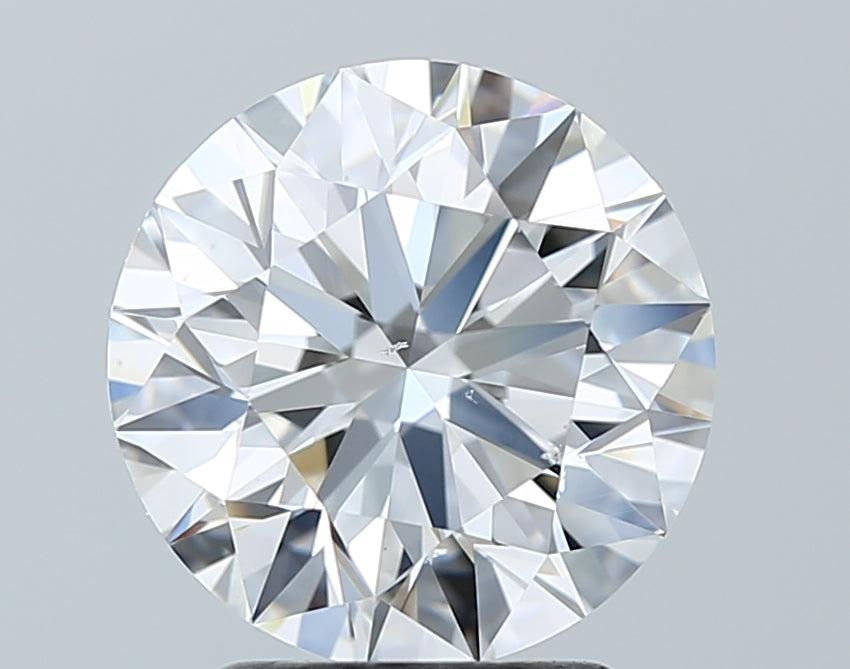 GIA 2.55 Carat Round Brilliant Natural Diamond 鑽石