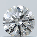 GIA 0.51 Carat Round Brilliant Natural Diamond 鑽石