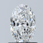 GIA 0.90 Carat Oval Natural Diamond
