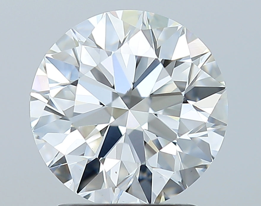 GIA 2.01 Carat Round Brilliant Natural Diamond