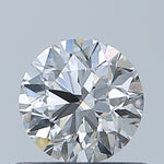 GIA 0.55 Carat Round Brilliant Natural Diamond 鑽石