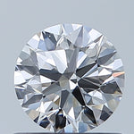 GIA 0.63 Carat Round Brilliant Natural Diamond 鑽石