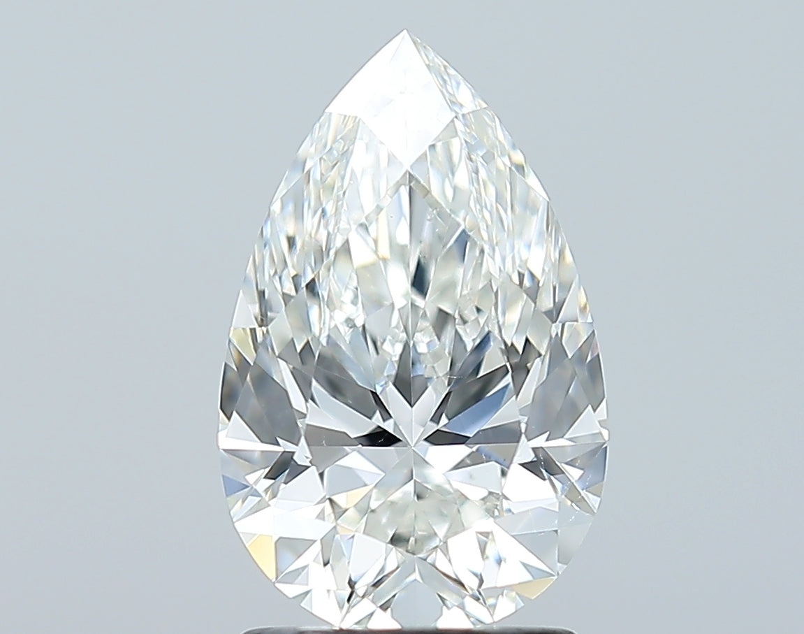 GIA 1.81 Carat Pear Natural Diamond