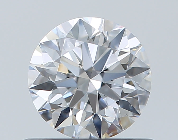 GIA 0.55 Carat Round Brilliant Natural Diamond 鑽石