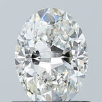 GIA 0.8 Carat Oval Natural Diamond 鑽石