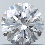 GIA 0.62 Carat Round Brilliant Natural Diamond 鑽石