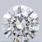 GIA 0.58 Carat Round Brilliant Natural Diamond 鑽石