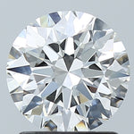 GIA 1.51 Carat Round Brilliant Natural Diamond 鑽石