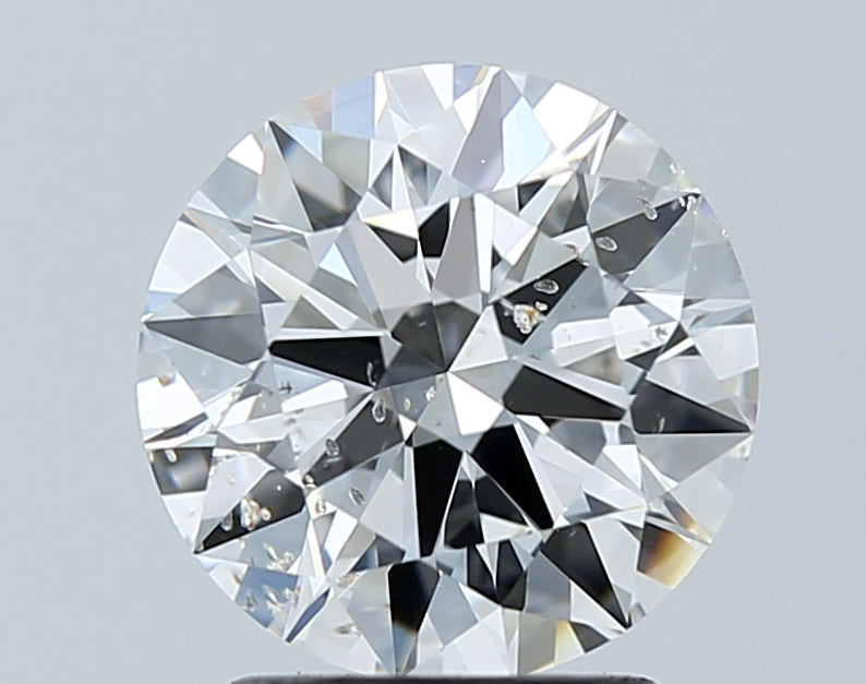 GIA 2.01 Carat Round Brilliant Natural Diamond 鑽石