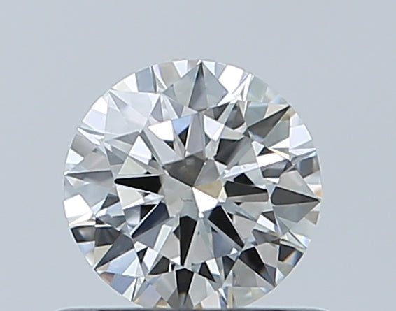 GIA 0.50 Carat Round Brilliant Natural Diamond