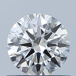 GIA 0.52 Carat Round Brilliant Natural Diamond 鑽石