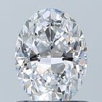 GIA 0.90 Carat Oval Natural Diamond
